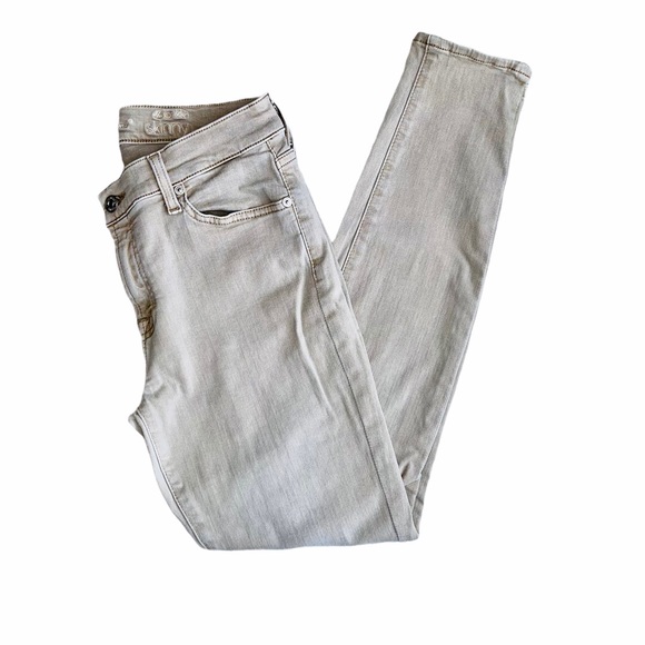 7 For All Mankind Denim - 7 for all Mankind the Ankle Skinny Jeans